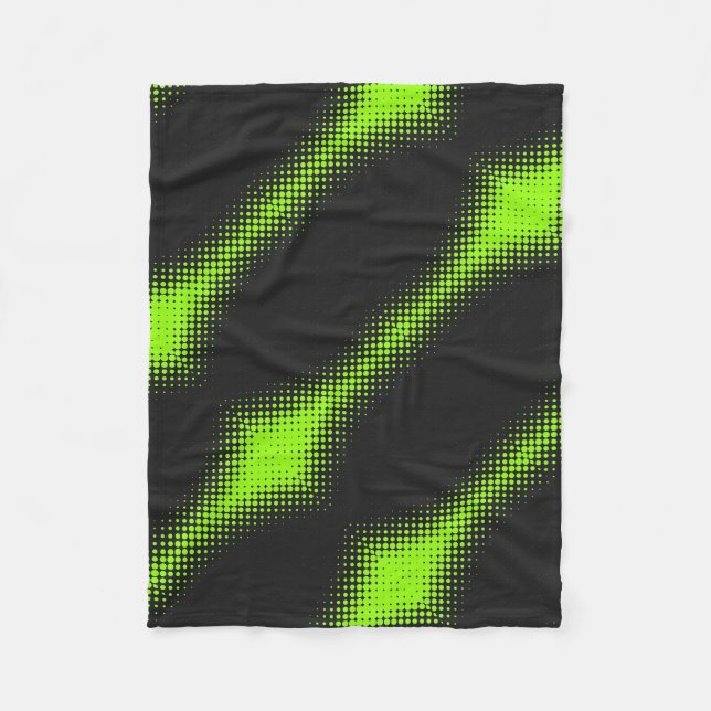 Polaire Couverture ADOM Neon Vert Demi-Teinte (Devant)