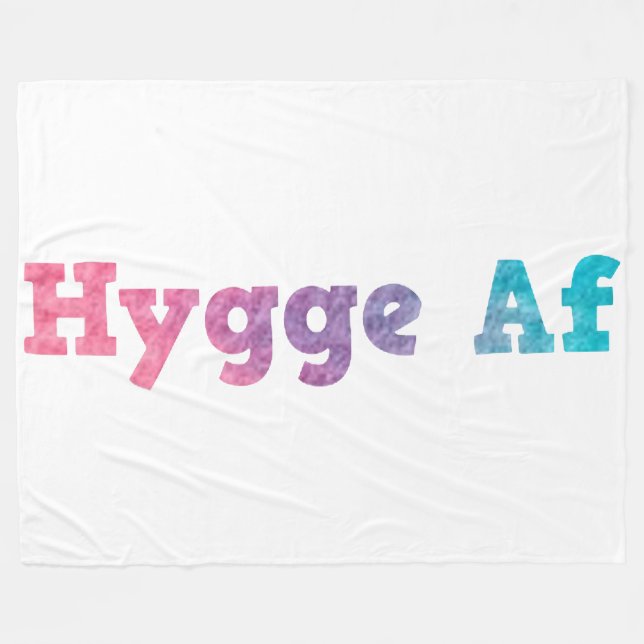 Polaire couverture af hygge (Devant (Horizontal))