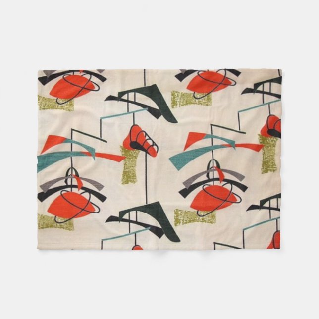 Polaire Couverture atomique moderne d'ouatine de tissu de (Devant (Horizontal))