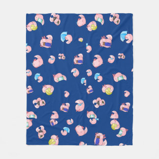 Polaire couverture axolotl