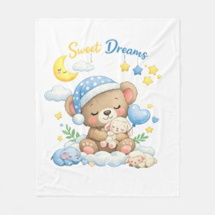 Polaire Couverture bébé doux rêves