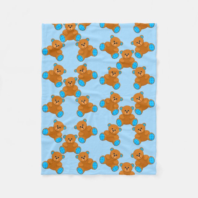 Polaire Couverture bébé nounours (Devant)