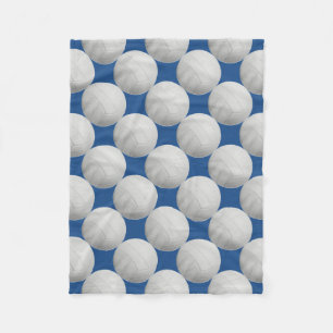 Polaire Couverture bleu-foncé d'ouatine de volleyball