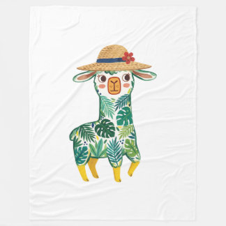 Polaire Couverture Chapeau de Soleil Alapaca – Art Populai