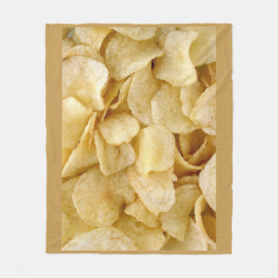 Polaire Couverture confortable de pommes chips