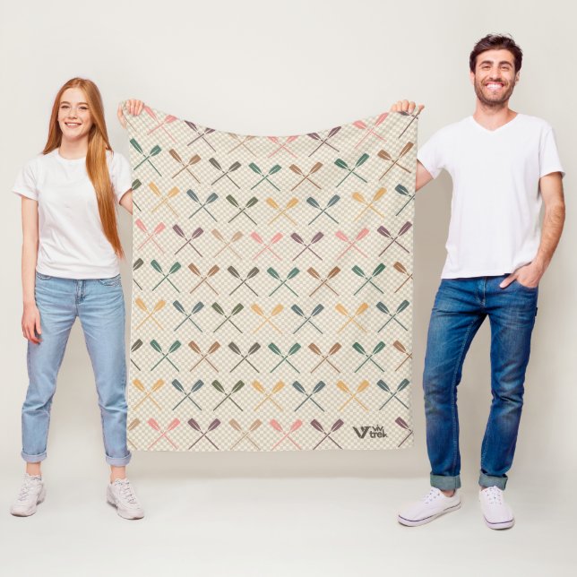 Polaire Couverture Cozy pour amateur de aviron rétro pour  (En situation)