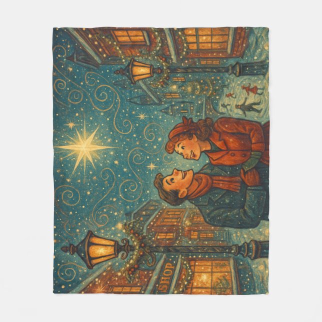 Polaire Couverture d'amour de Noël  (Devant)