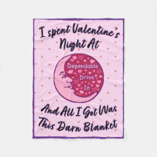 Polaire Couverture "Darn" pour la Saint-Valentin 2026