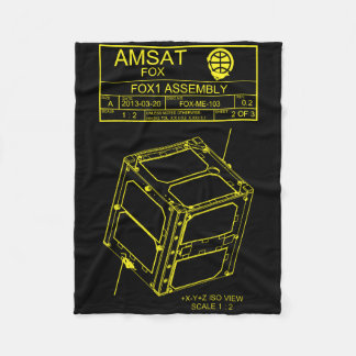 Polaire Couverture d'Assemblée d'AMSAT Fox-1