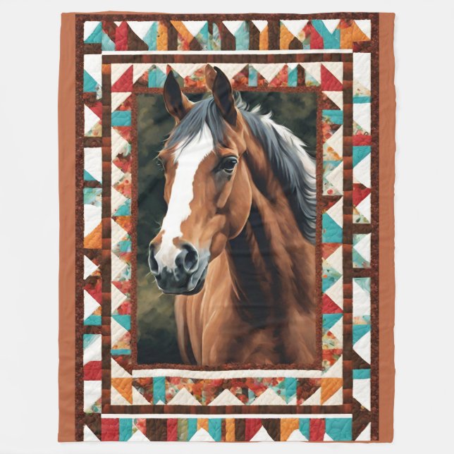 Polaire Couverture de cheval (Devant)