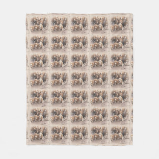 Polaire Couverture de chien de basset