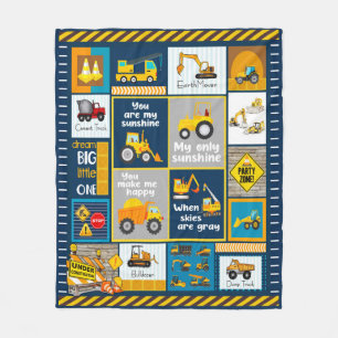 Polaire Couverture de construction, cadeaux de constructio