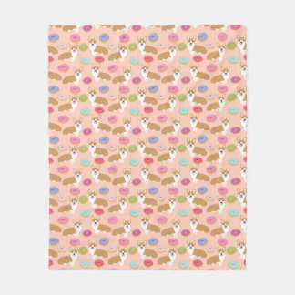 Polaire Couverture de corgi - motifs mignons de corgi