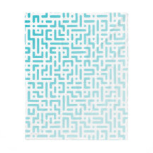 Couverture de dégradé bleu