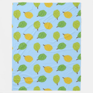 Polaire couverture de durians bleus