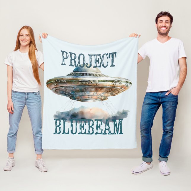 Polaire Couverture de flotte UFO Conspiration (En situation)