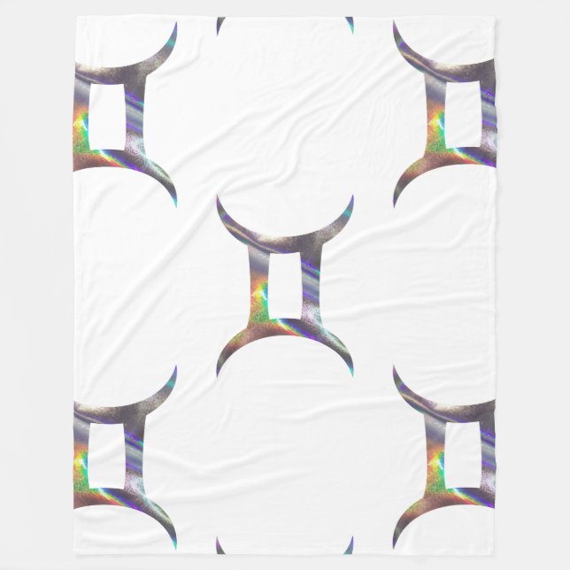 Polaire couverture de gemini hologramme (Devant)