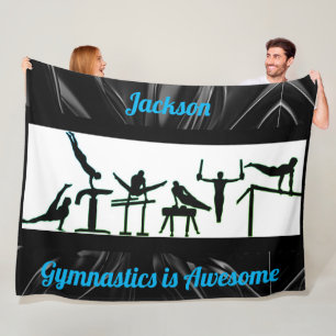 Polaire Couverture de gymnastique pour garçons