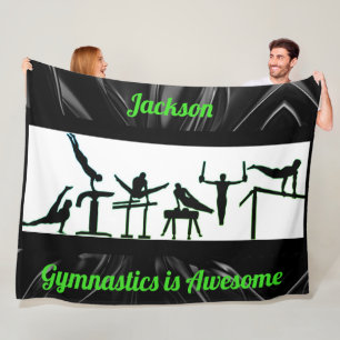 Polaire Couverture de gymnastique pour garçons