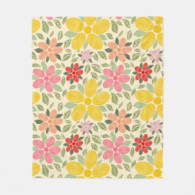 Polaire Couverture de jardin tourbillon (Devant)