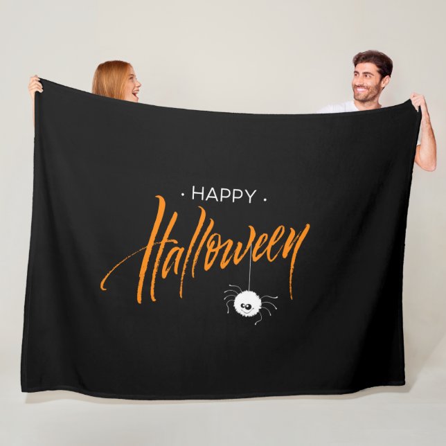 Polaire Couverture de jet en fleece Halloween (En situation)
