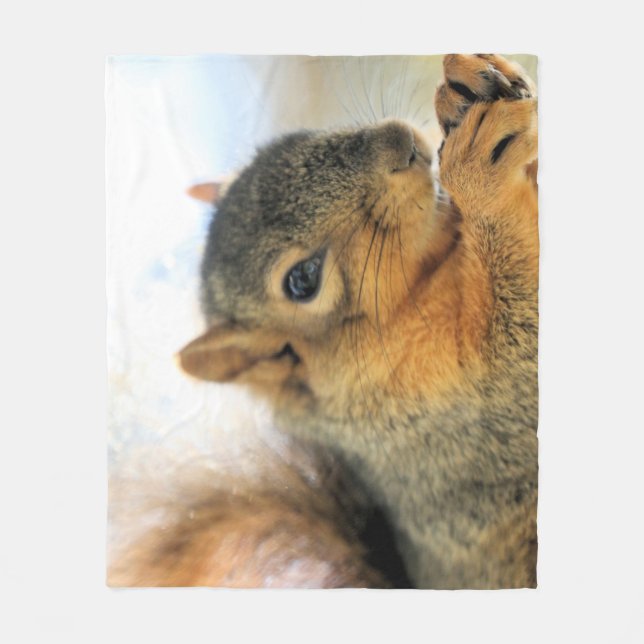 Polaire Couverture de jeton à manger (Devant)