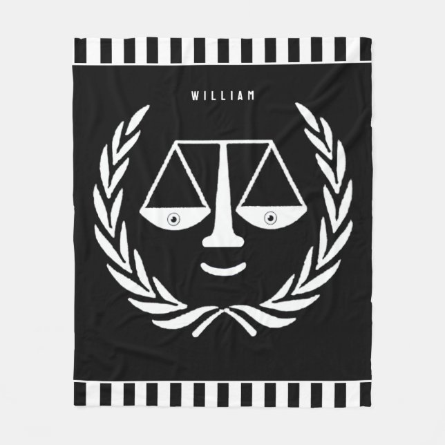 Polaire Couverture de la flotte de l'avocat créatif (Devant)