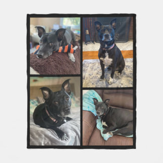 Polaire Couverture de la flotte photo de chien personnalis