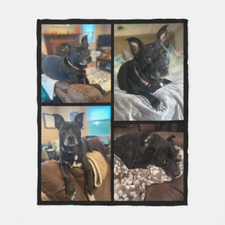Polaire Couverture de la flotte photo de chien personnalis