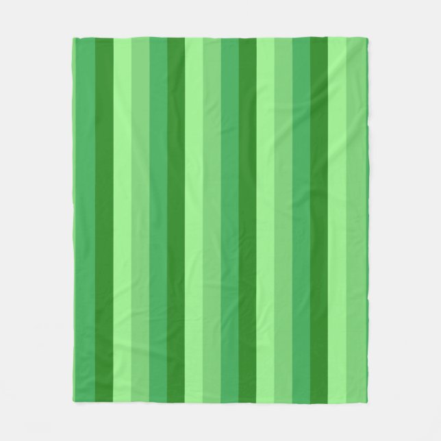 Polaire Couverture de laine de gazon vert (Devant)