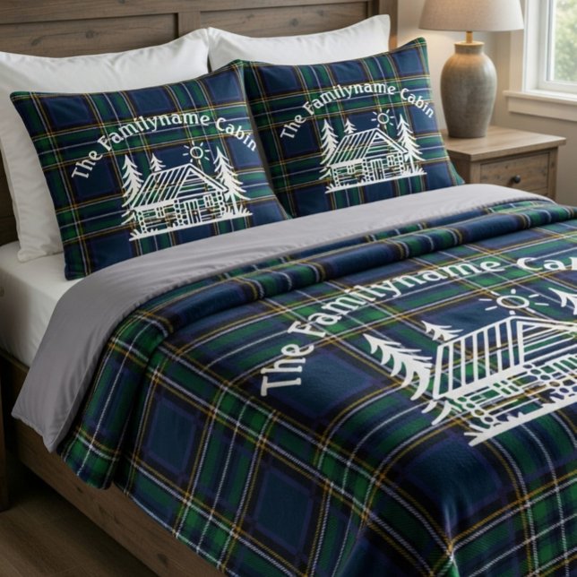 Polaire Couverture de lancer personnalisée Cabine conforta (Créateur téléchargé)