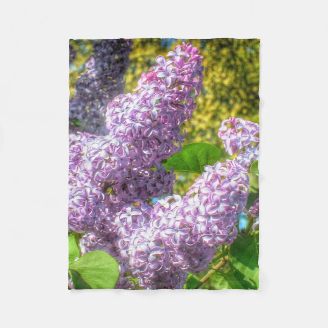 Polaire Couverture de lilas (Devant)