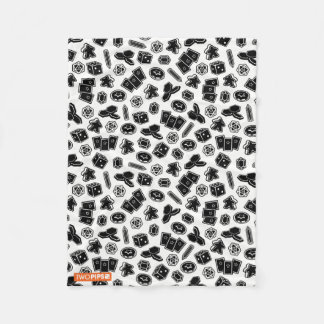 Polaire Couverture de motif de jeu de société