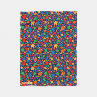 Polaire Couverture de motif de Meeple