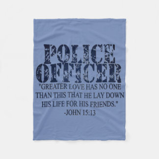 Polaire Couverture de prière de police