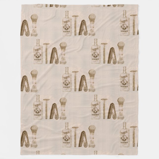 Polaire couverture de rasage pour hommes (Devant)