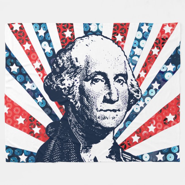 Polaire couverture de sélin george washington (Devant (Horizontal))