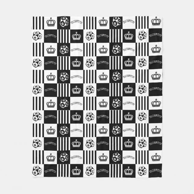 Polaire Couverture de soccer Autobahn (Devant)