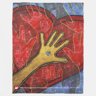 Polaire Couverture d'ouatine d'AIDE
