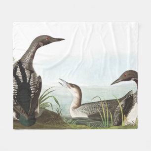 Polaire Couverture d'ouatine d'animaux de faune d'oiseaux