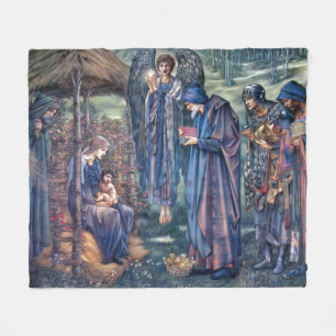 Polaire Couverture d'ouatine de bible de Jésus Mary Josep