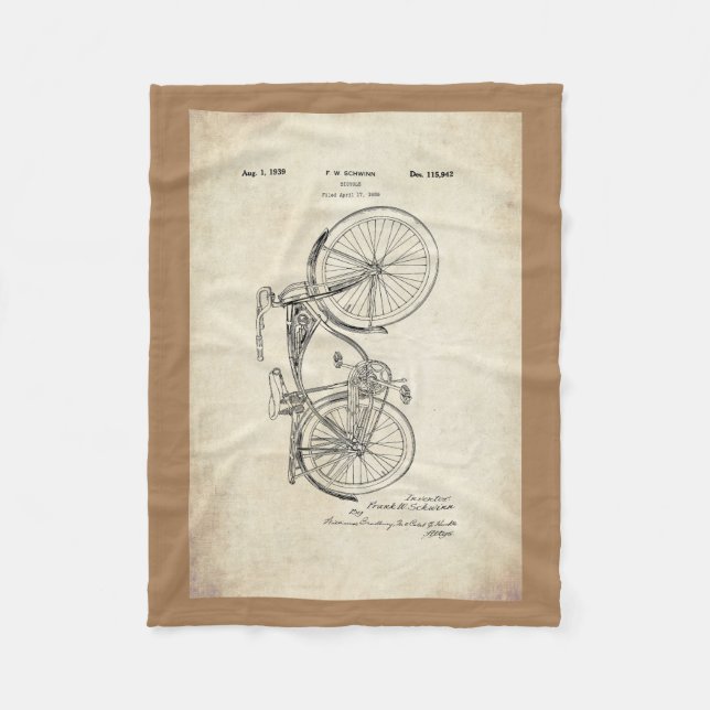 Polaire Couverture d'ouatine de bicyclette de Schwinn (Devant)