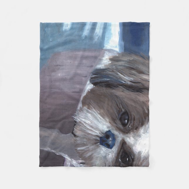 Polaire couverture d'ouatine de billy (Devant)