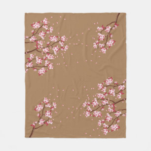 Polaire Couverture d'ouatine de coutume de branches de