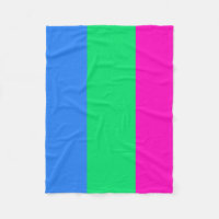 Couverture d'ouatine de drapeau de Polysexual