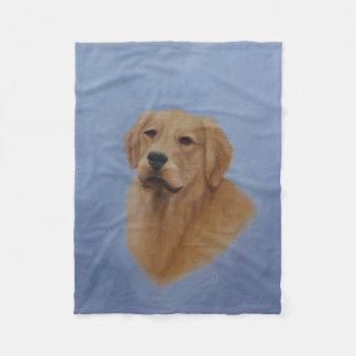 Polaire Couverture d'ouatine de golden retriever