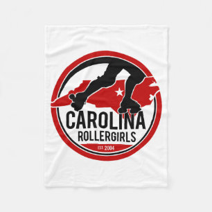 Polaire Couverture d'ouatine de la Caroline Rollergirls
