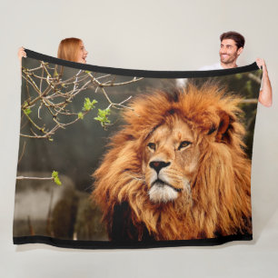 Polaire Couverture d'ouatine de lion