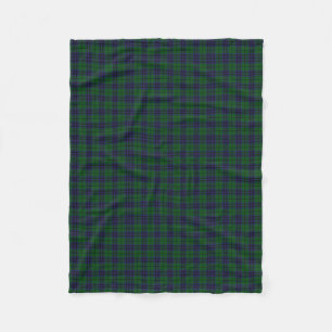 Polaire Couverture d'ouatine de plaid de tartan de clan