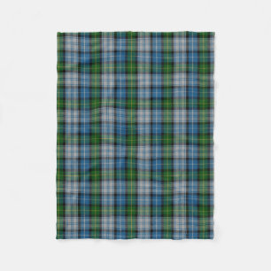 Polaire Couverture d'ouatine de plaid de tartan de clan de